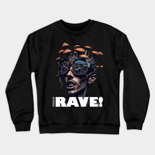 Techno T-Shirt - Rave Organism - Catsondrugs.com - Techno, rave, edm, festival, techno, trippy, music, 90s rave, psychedelic, party, trance, rave music, rave krispies, rave flyer T-Shirt T-Shirt T-Shirt Crewneck Sweatshirt